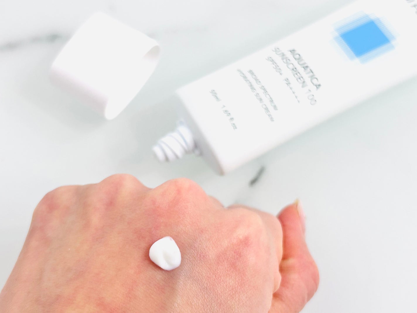 アクアティカサンスクリーン100/Cell Fusion C(セルフュージョンシー)/日焼け止めクリームを使ったクチコミ(2枚目)