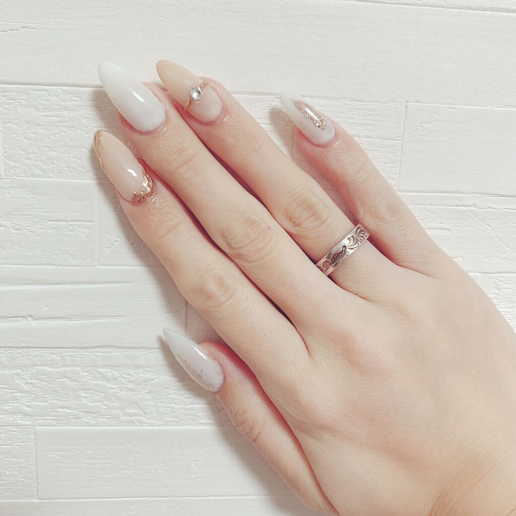 Naility! ステップレスジェル UVトップジェル/Naility!/ジェルネイルを使ったクチコミ(4枚目)