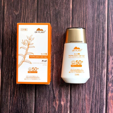 セッコク蘭アクア サンスクリーンローション/DR PLANT/日焼け止めローションを使ったクチコミ(4枚目)