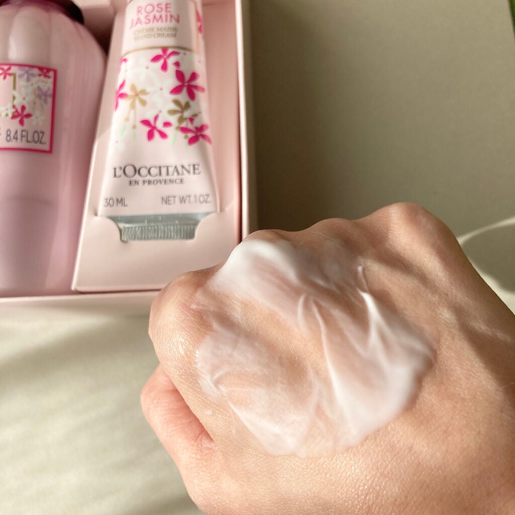 ジャスミンローズ ボディミルク/L'OCCITANE/ボディミルクを使ったクチコミ(3枚目)