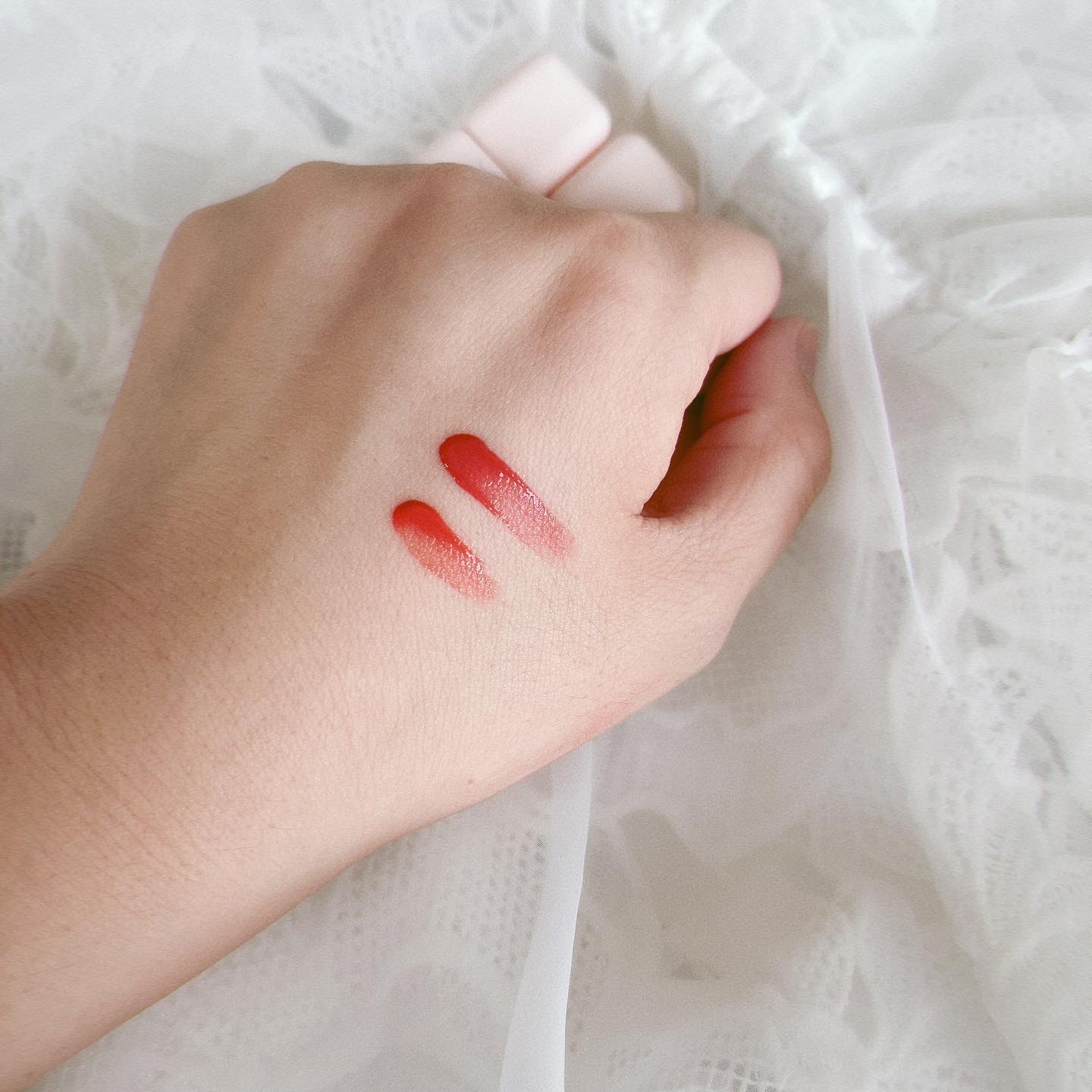 チューインガムベルベットティント/KIRSH(キルシー)/リップティントを使ったクチコミ（3枚目）