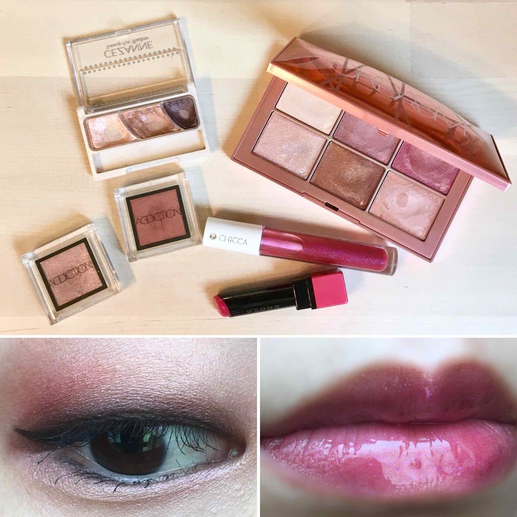 トーンアップアイシャドウ/CEZANNE/アイシャドウパレットを使ったクチコミ（2枚目）