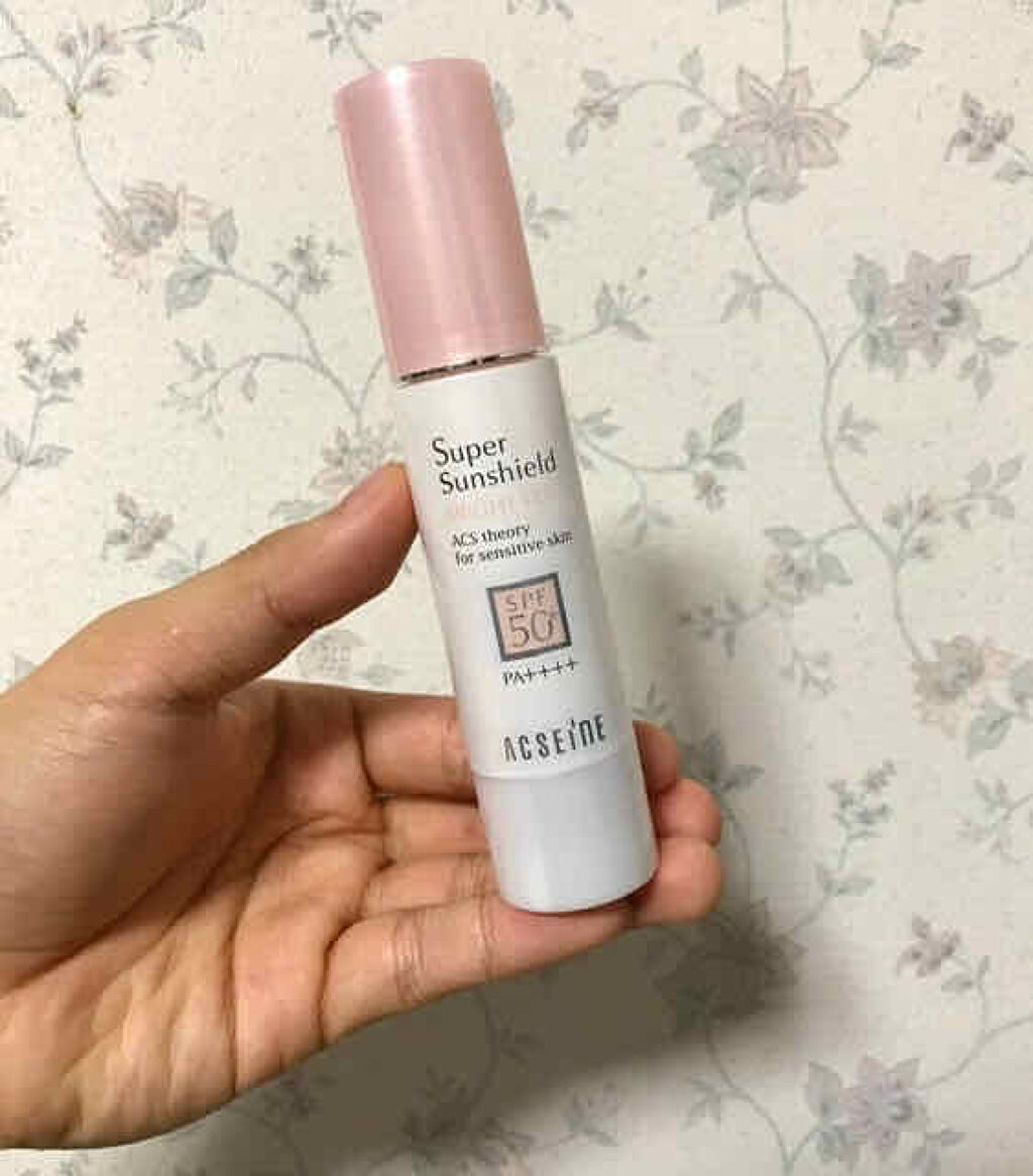 スーパーサンシールド ブライトヴェール/ACSEINE/化粧下地を使ったクチコミ（1枚目）