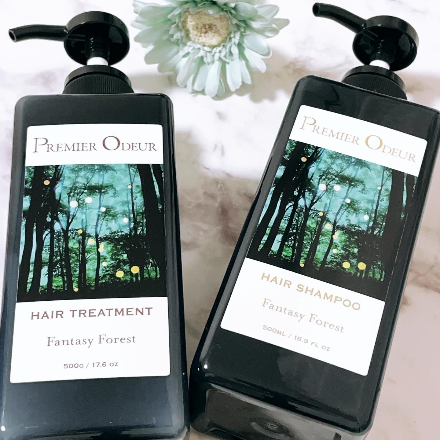 プルミエ オドゥール シャンプー / トリートメント ファンタジーフォレスト/premier odeur/市販シャンプーを使ったクチコミ（1枚目）