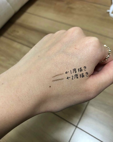 WHY NOT SPINNS リキッドアイライナー/DAISO/リキッドアイライナーを使ったクチコミ(2枚目)