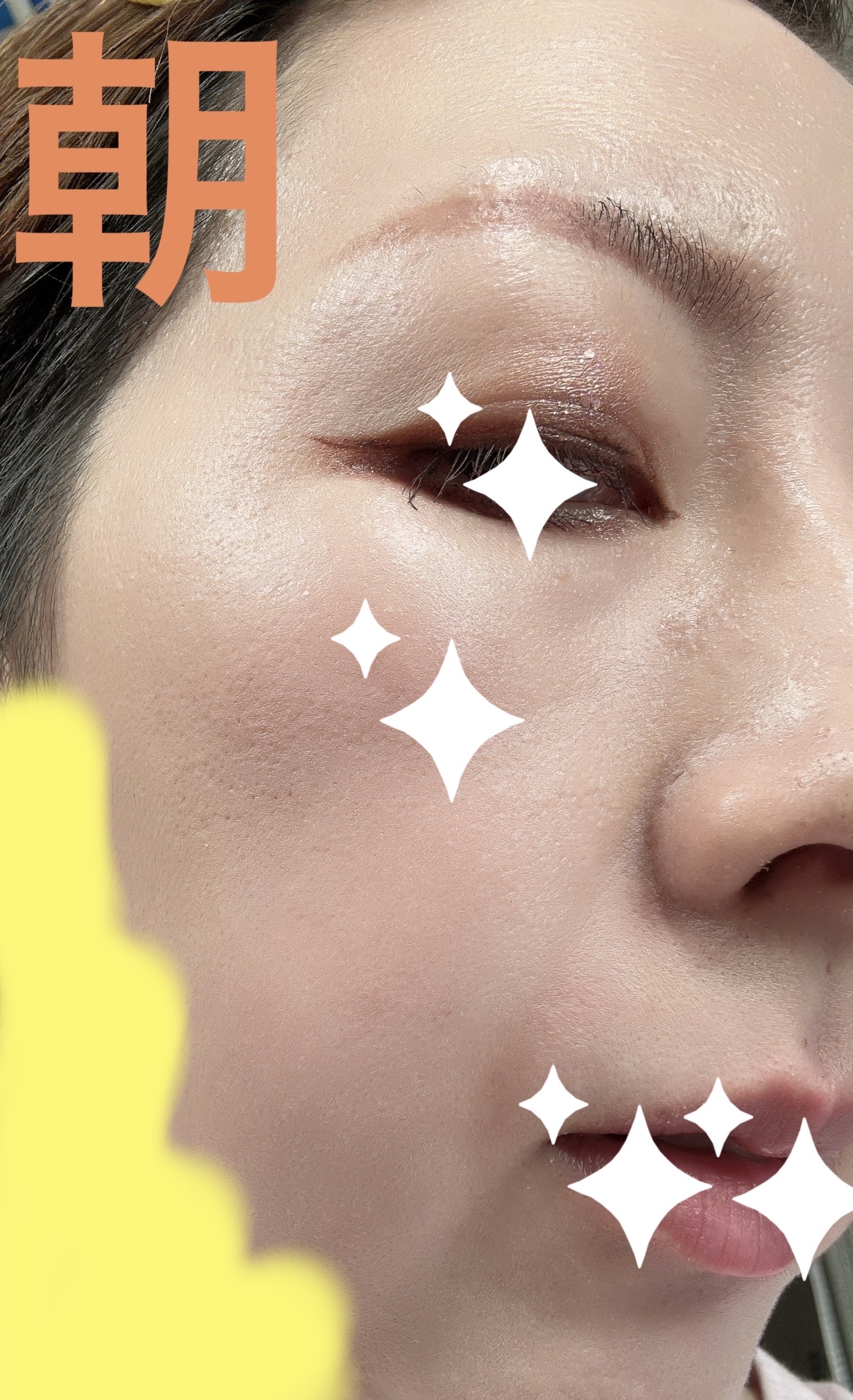 トワタッチ ハートクッション グロウメッシュ/troistouch/クッションファンデーションを使ったクチコミ（2枚目）