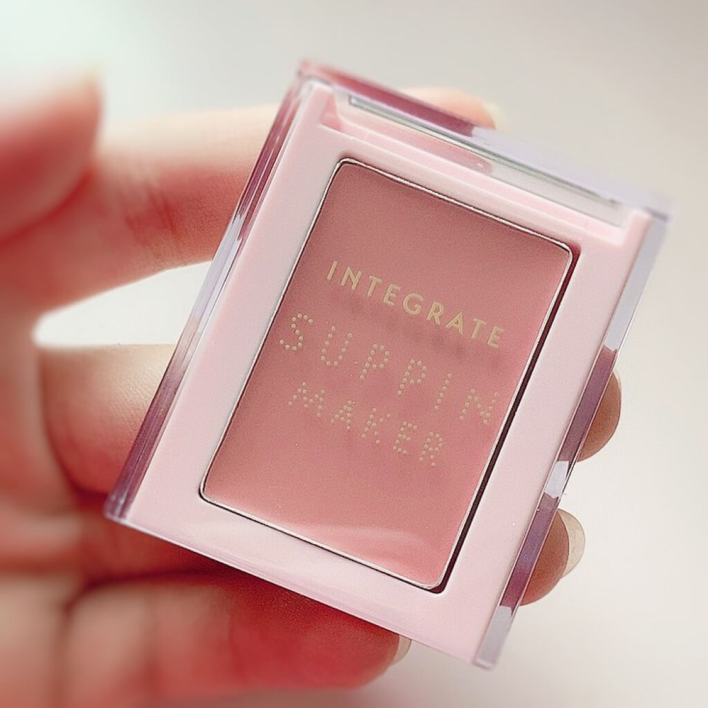 すっぴんメイカー チーク＆リップ/インテグレート/ジェル・クリームチークを使ったクチコミ（2枚目）