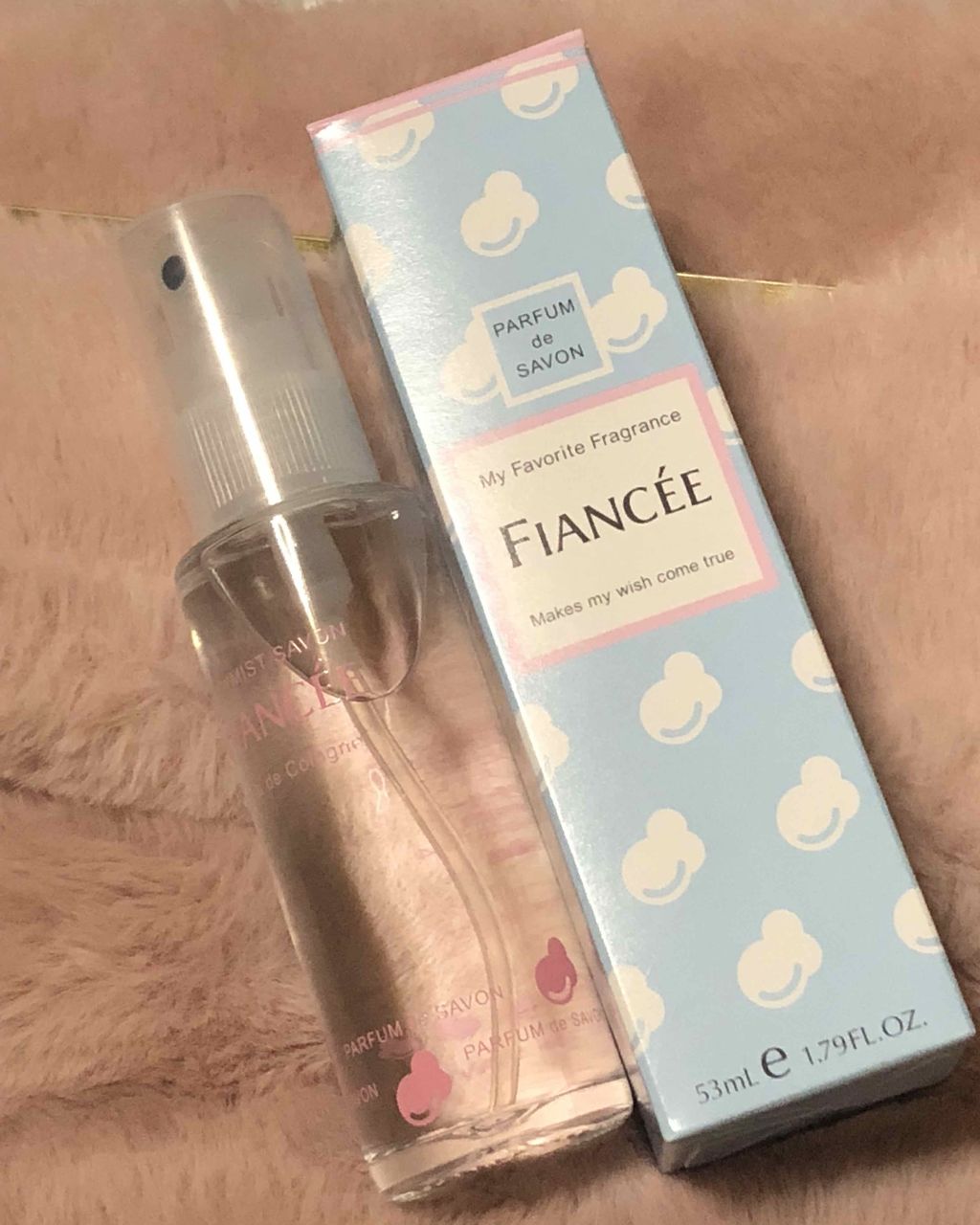 ボディミスト シャボン/フィアンセ/香水(レディース)を使ったクチコミ(1枚目)