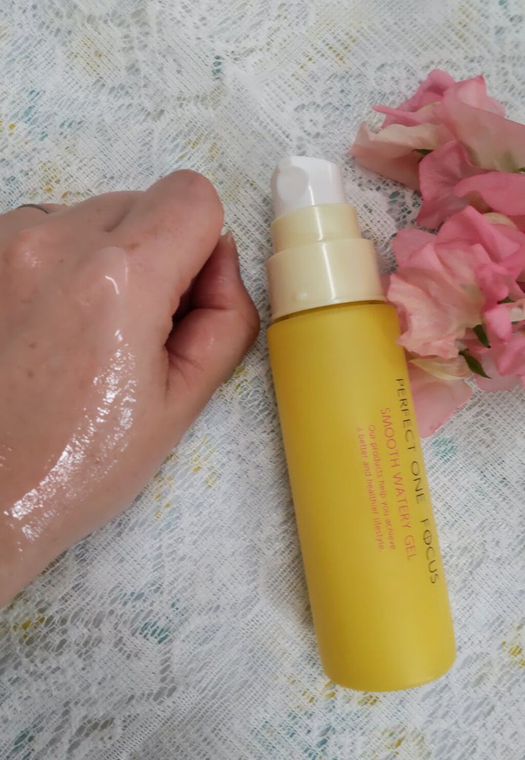 パーフェクトワンフォーカス スムースウォータリージェル/PERFECT ONE  FOCUS/オールインワン化粧品を使ったクチコミ（3枚目）