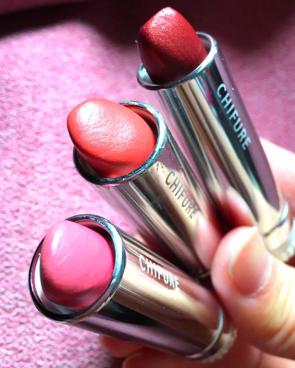 口紅(詰替用)/ちふれ/口紅を使ったクチコミ(2枚目)