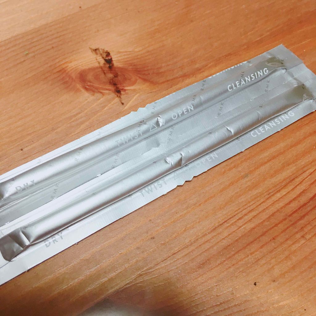 コットンスティック(クレンジング)/RMK/その他化粧小物を使ったクチコミ（2枚目）