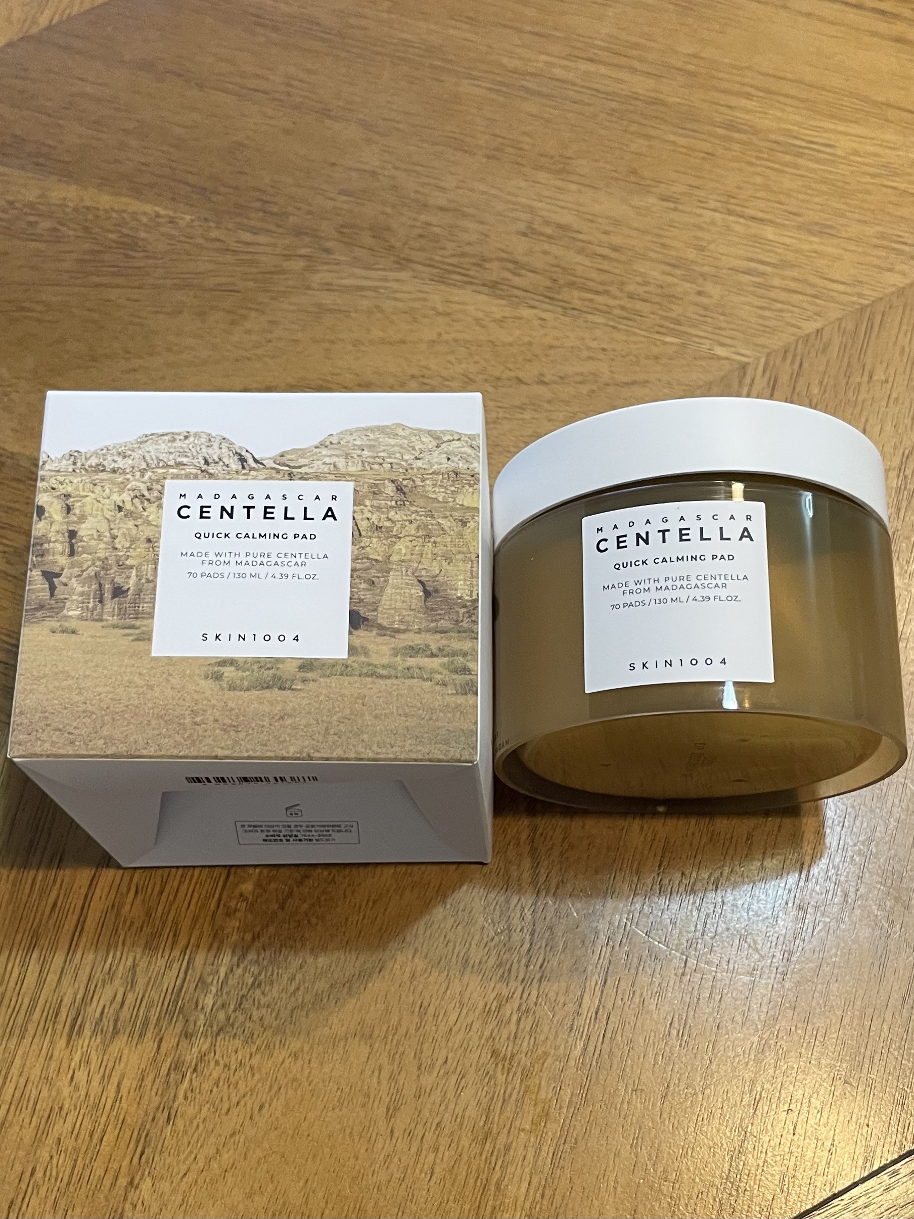 センテラ クイックカーミングパッド/SKIN1004/トナーパッドを使ったクチコミ（1枚目）