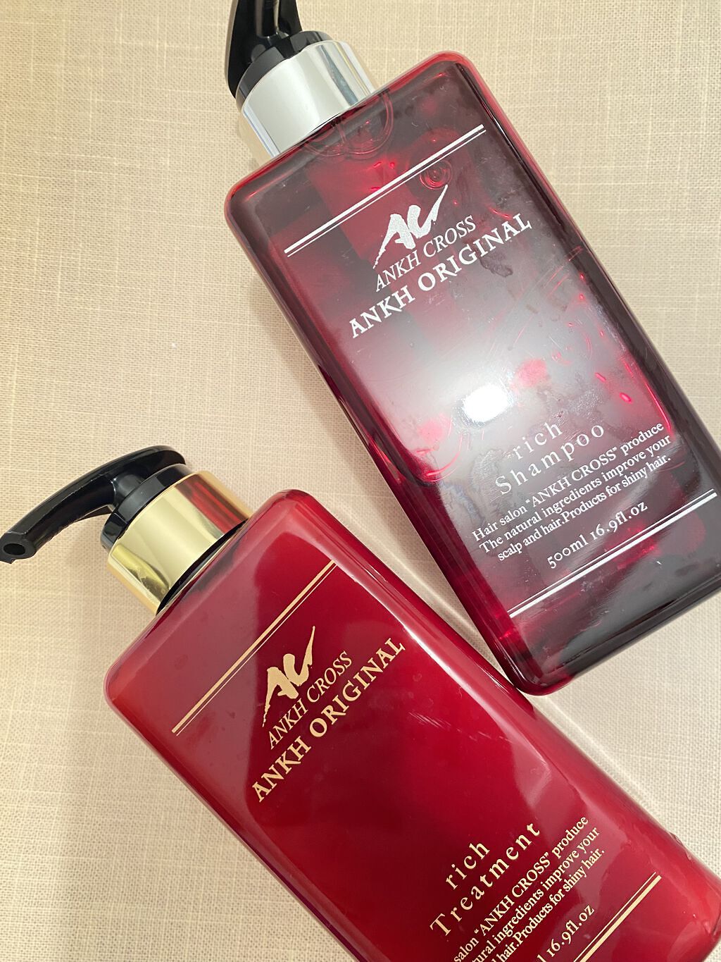 アンクオリジナルシャンプー／トリートメント プルメリアミルク/アンクオリジナル/サロンシャンプーを使ったクチコミ（1枚目）