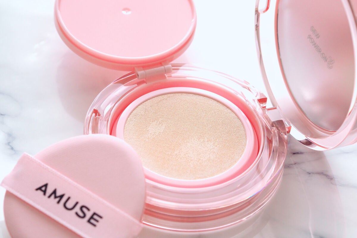 デューパワーヴィーガンクッション/AMUSE/クッションファンデーションを使ったクチコミ(4枚目)