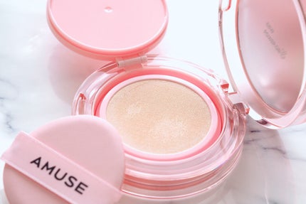 デューパワーヴィーガンクッション/AMUSE/クッションファンデーションを使ったクチコミ(4枚目)