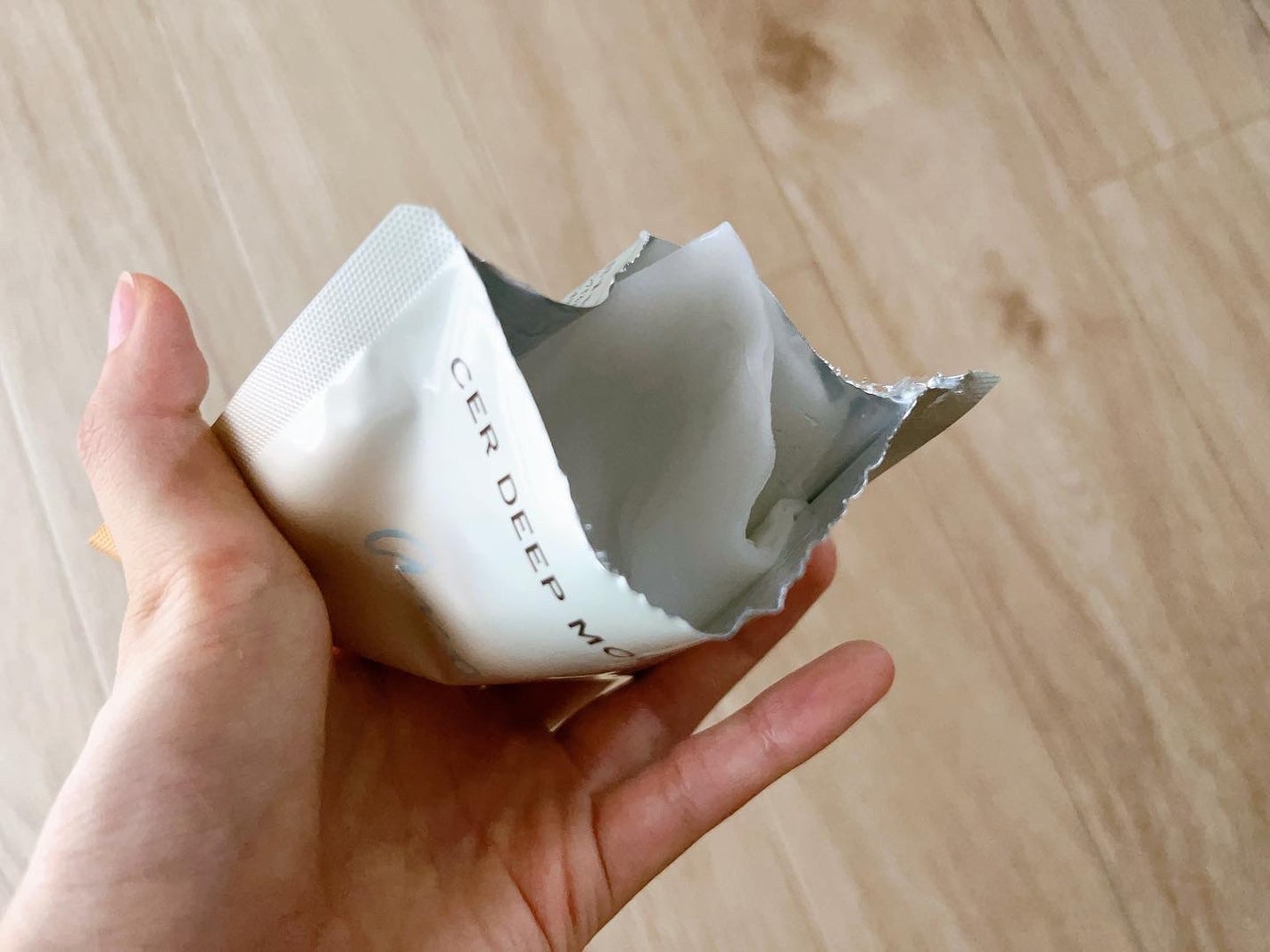 ディープモイスチャー マスク (ケアクリーム付き)/cerXcer/シートマスク・パックを使ったクチコミ(4枚目)