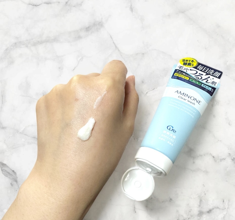 アミノネクリアウォッシュ/Cure/洗顔フォームを使ったクチコミ（2枚目）