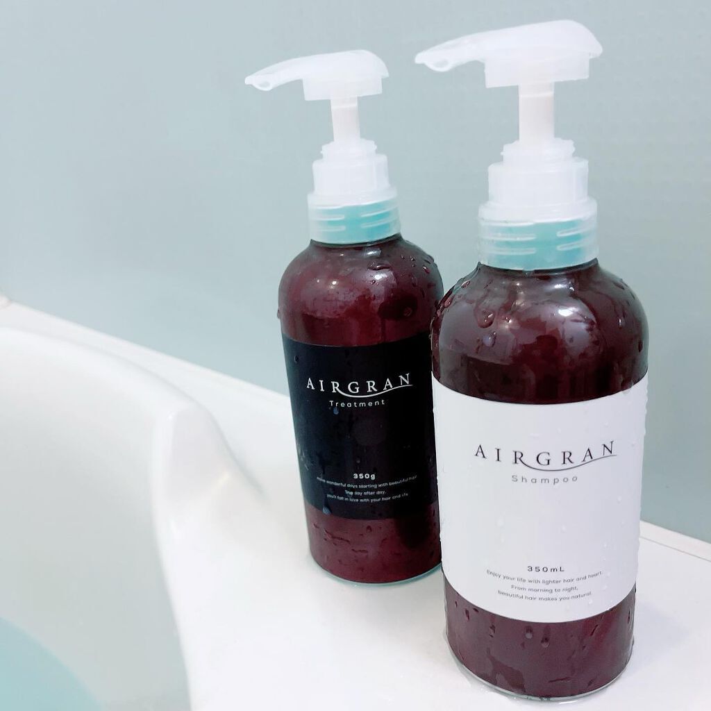 ナチュラルストレートシャンプー＆トリートメント/AIRGRAN/市販シャンプーを使ったクチコミ（3枚目）