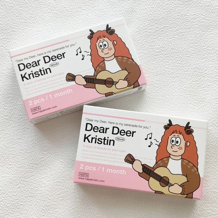 Dear Deer Kristen 1month/Hapa kristin/ワンデー(1DAY)カラコンを使ったクチコミ(5枚目)