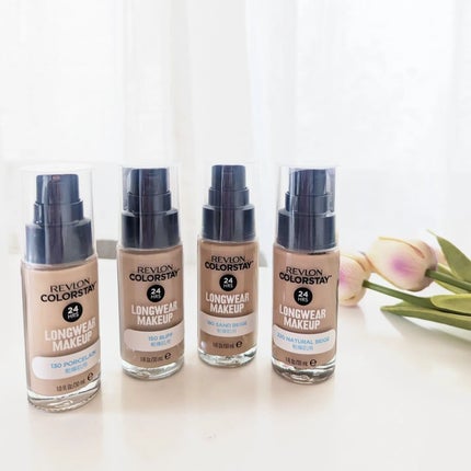 カラーステイ ロングウェア メイクアップ/REVLON/リキッドファンデーションを使ったクチコミ(2枚目)
