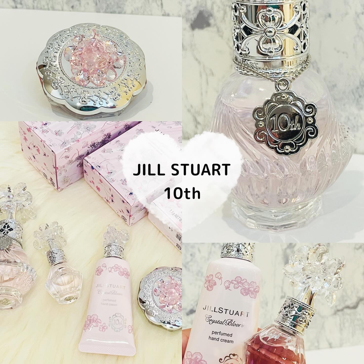 ジルスチュアー ト クリスタルプルーム オードパルファン＆ハンドクリーム ドレスドエディション/JILL STUART/その他キットセットを使ったクチコミ（1枚目）