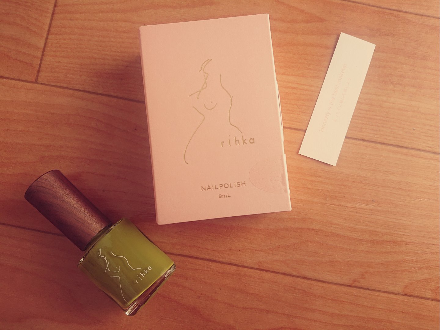 ネイルポリッシュ NAB003 mint tea/rihka/マニキュアを使ったクチコミ（2枚目）