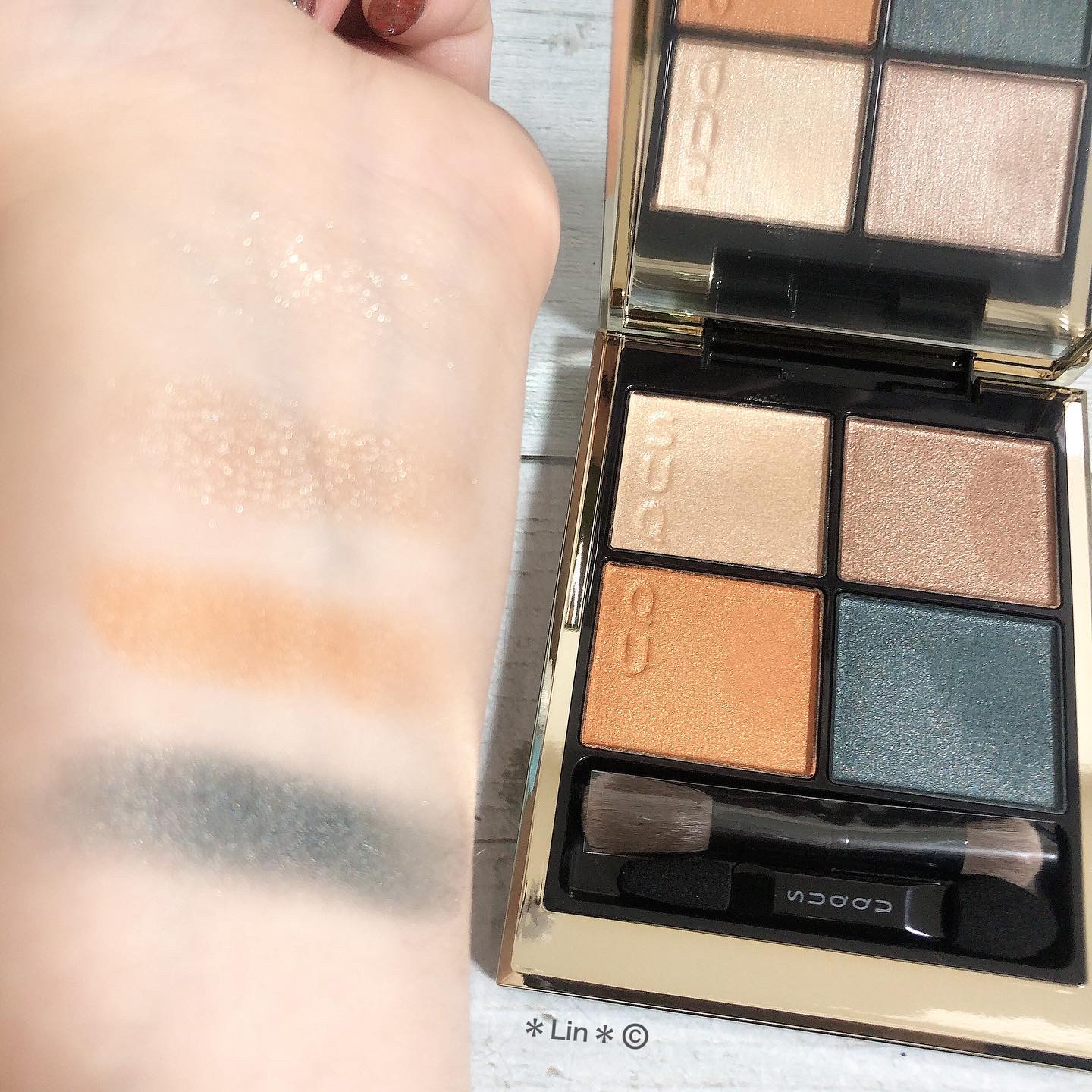 シグニチャー カラー アイズ/SUQQU/アイシャドウパレットを使ったクチコミ（3枚目）