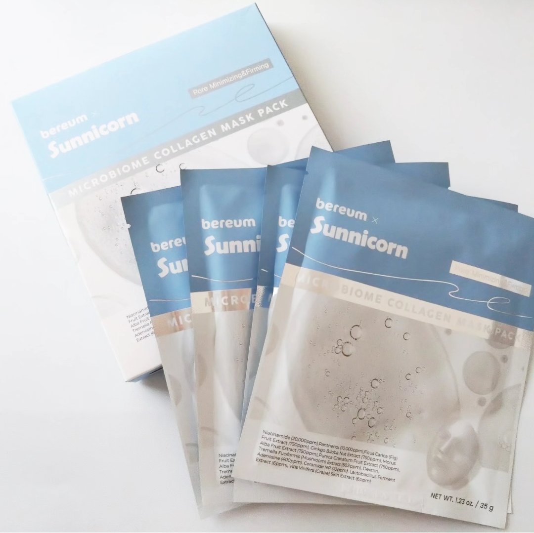 マイクロバイオームコラーゲンマスクパック/Sunnicorn/シートマスク・パックを使ったクチコミ（2枚目）