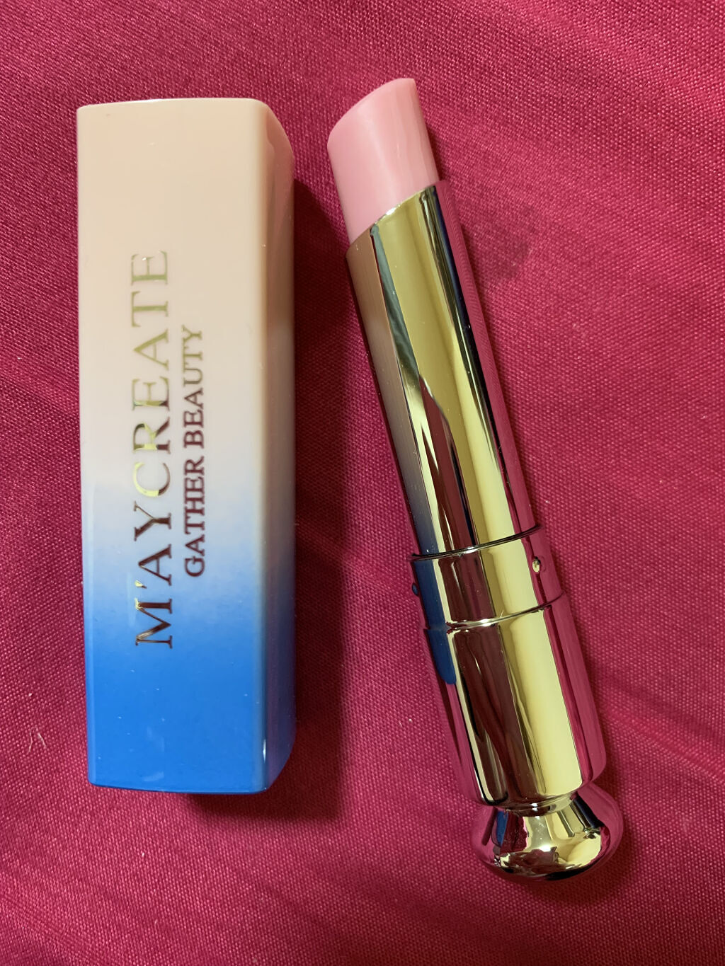 MOISTURIZING LIPSTICK/MayCreate/口紅を使ったクチコミ（2枚目）