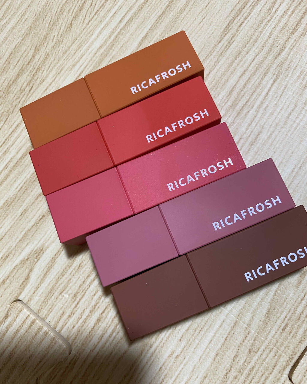 ジューシーリブティント/RICAFROSH/リップティントを使ったクチコミ（1枚目）