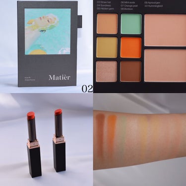 Makeup Book Issue  メイクアップブックイッシュ No. 02 フルートフォレスタ/Matièr/メイクアップキットを使ったクチコミ（3枚目）