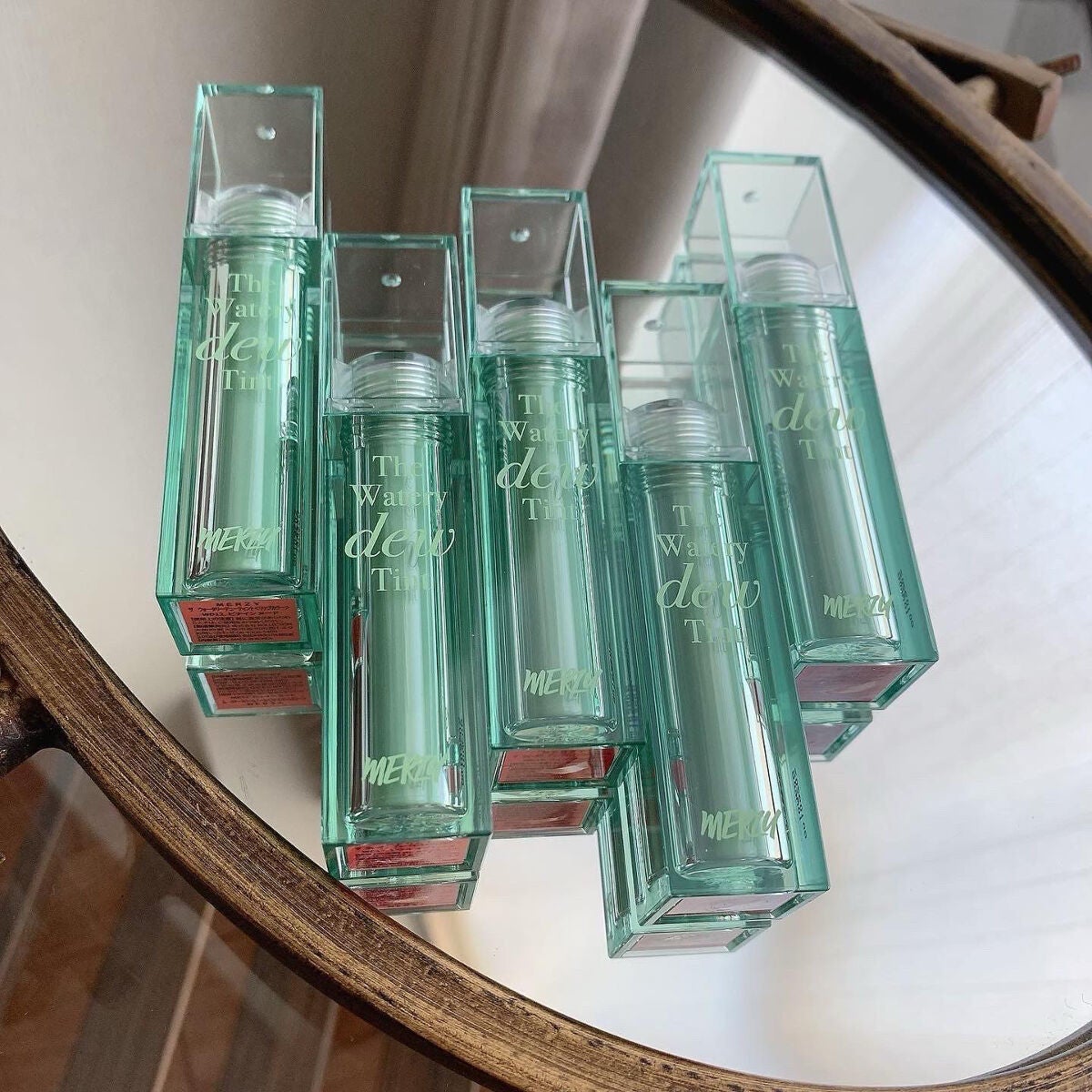 ザ ウォータリーデューティント/MERZY/リップティントを使ったクチコミ(6枚目)