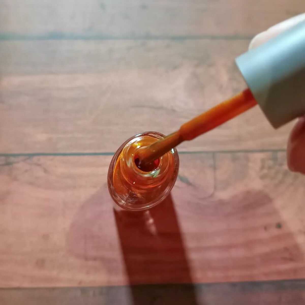 ネイルポリッシュ  12 サンセットアワー /Ririmew/マニキュアを使ったクチコミ（2枚目）