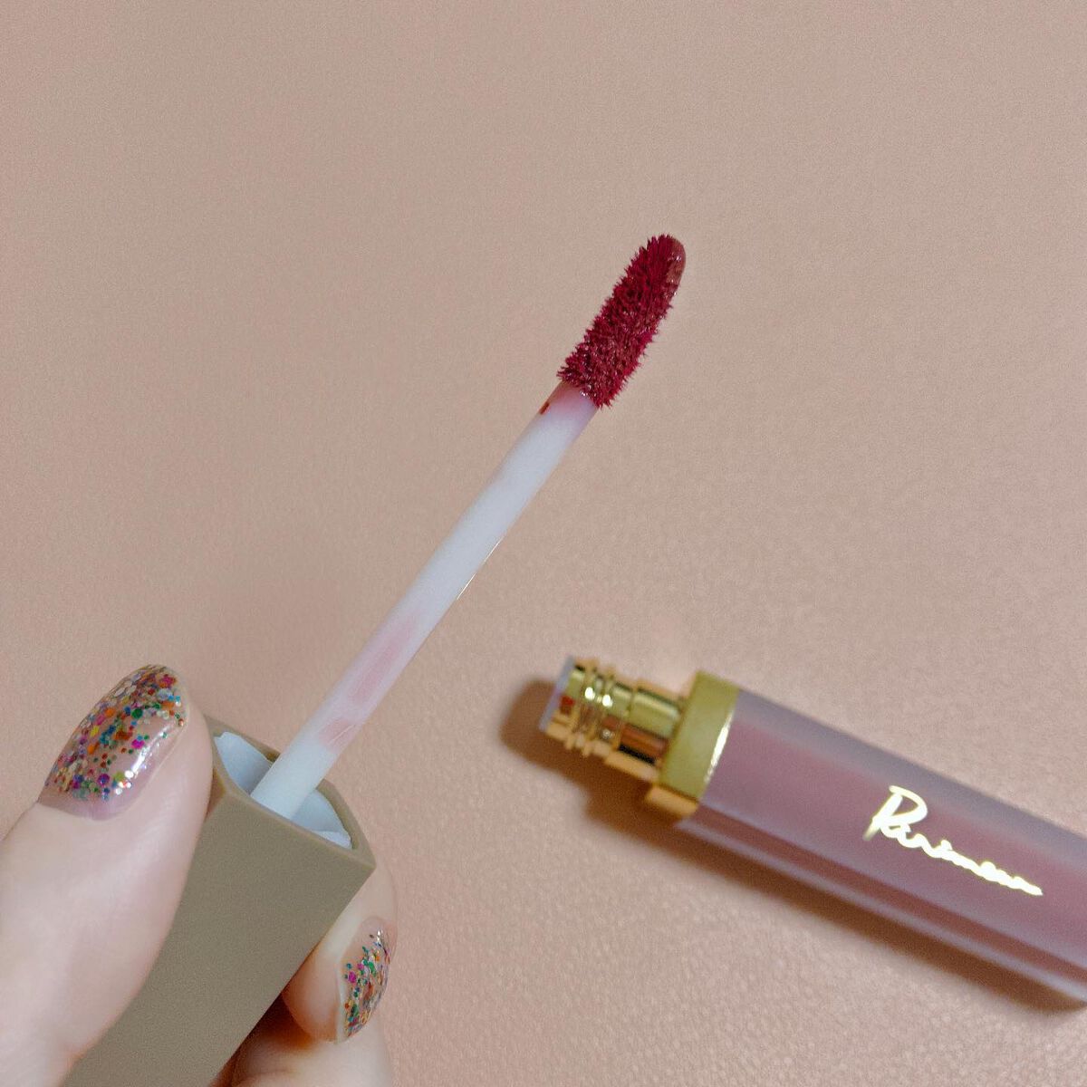 センシュアルフィックスティント/Ririmew/リップティントを使ったクチコミ(4枚目)