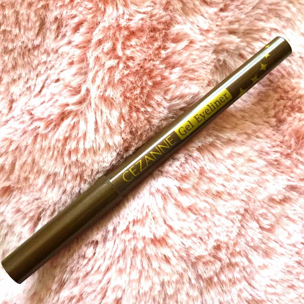 ジェルアイライナー/CEZANNE/ジェルアイライナーを使ったクチコミ(1枚目)