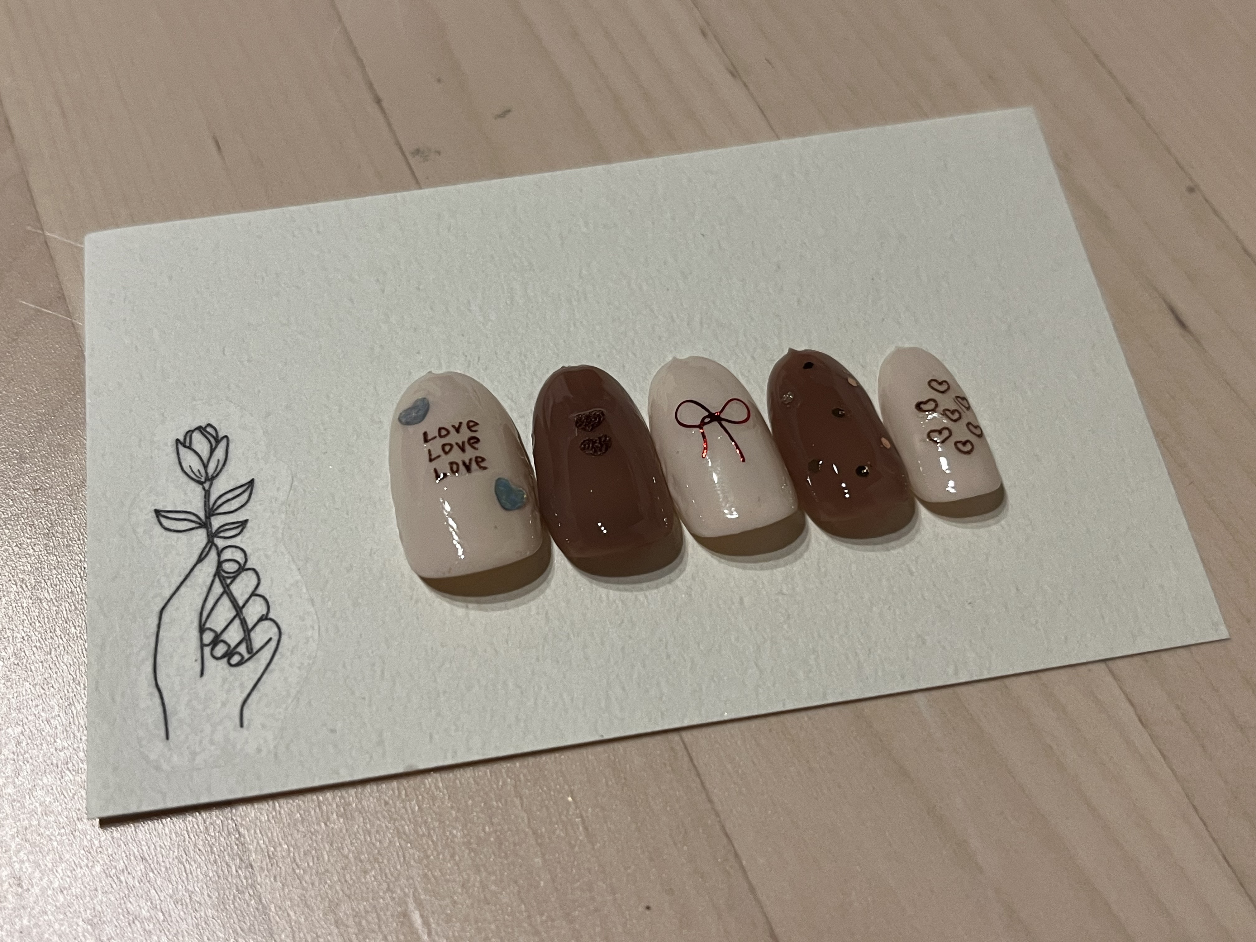 BRG ジェルネイル/DAISO/ジェルネイルを使ったクチコミ（1枚目）