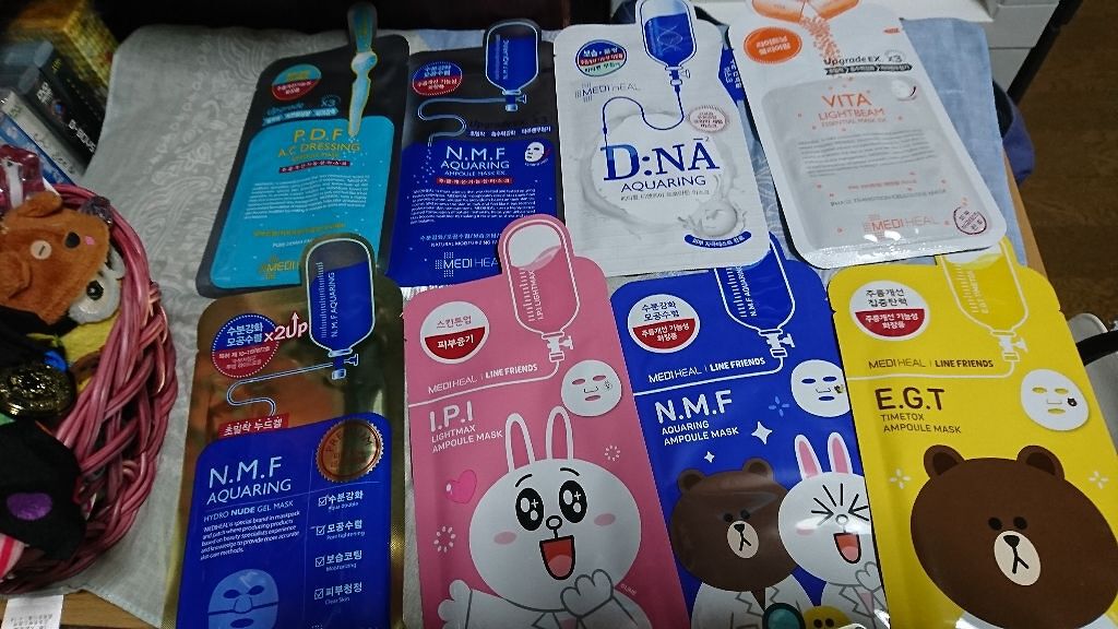 N.M.FアクアアンプルマスクJEX/MEDIHEAL/シートマスク・パックを使ったクチコミ(1枚目)