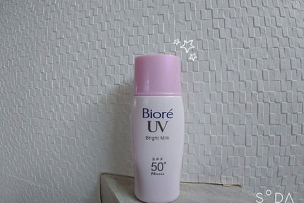 ビオレUV さらさらブライトミルク SPF50+/ビオレ/日焼け止めミルクを使ったクチコミ(1枚目)