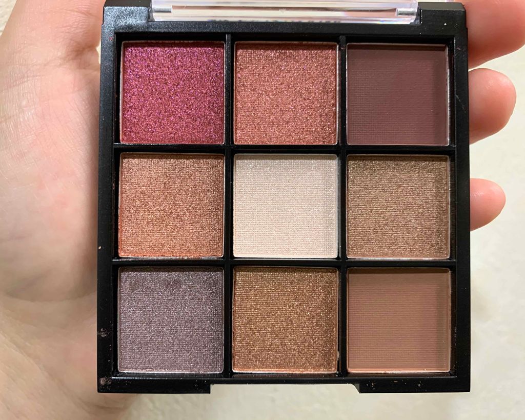 UR GLAM　BLOOMING EYE COLOR PALETTE/U R GLAM/アイシャドウパレットを使ったクチコミ（2枚目）