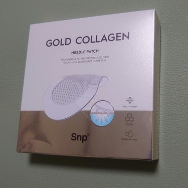 SNP ゴールドコラーゲンニードルパッチのクチコミ「SNP　ゴールドコラーゲンニードルパッチ


物珍しくて買ったのに使うタイミングを逃して
すっ.....」（1枚目）