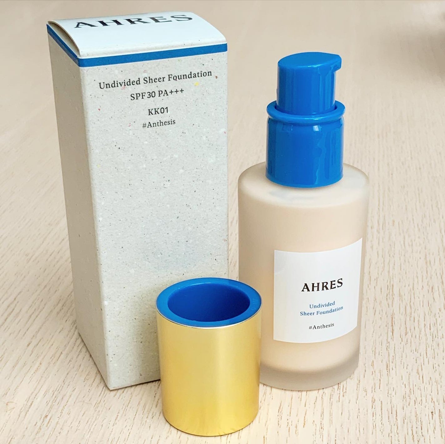 アンディヴァイデッド シアーファンデーション/アーレス/リキッドファンデーションを使ったクチコミ(3枚目)