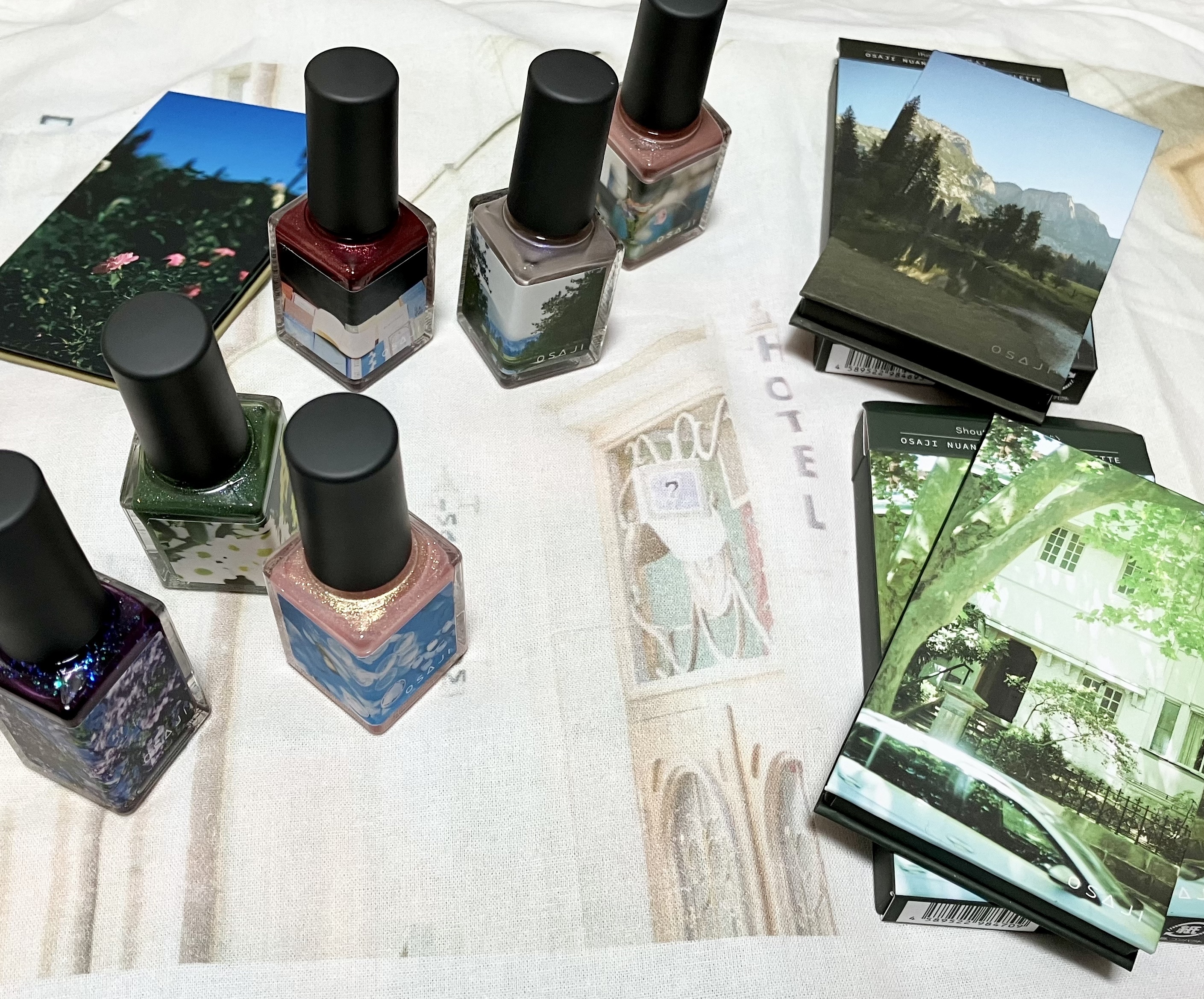 ニュアンス アイシャドウパレット/OSAJI/アイシャドウパレットを使ったクチコミ（1枚目）