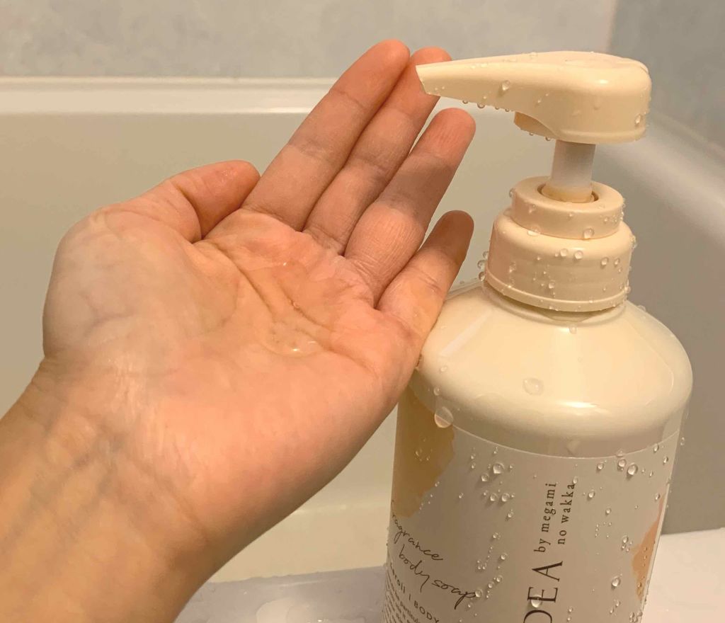 AURODEA by megami no wakka fragrance body soap/R&/ボディソープを使ったクチコミ（3枚目）