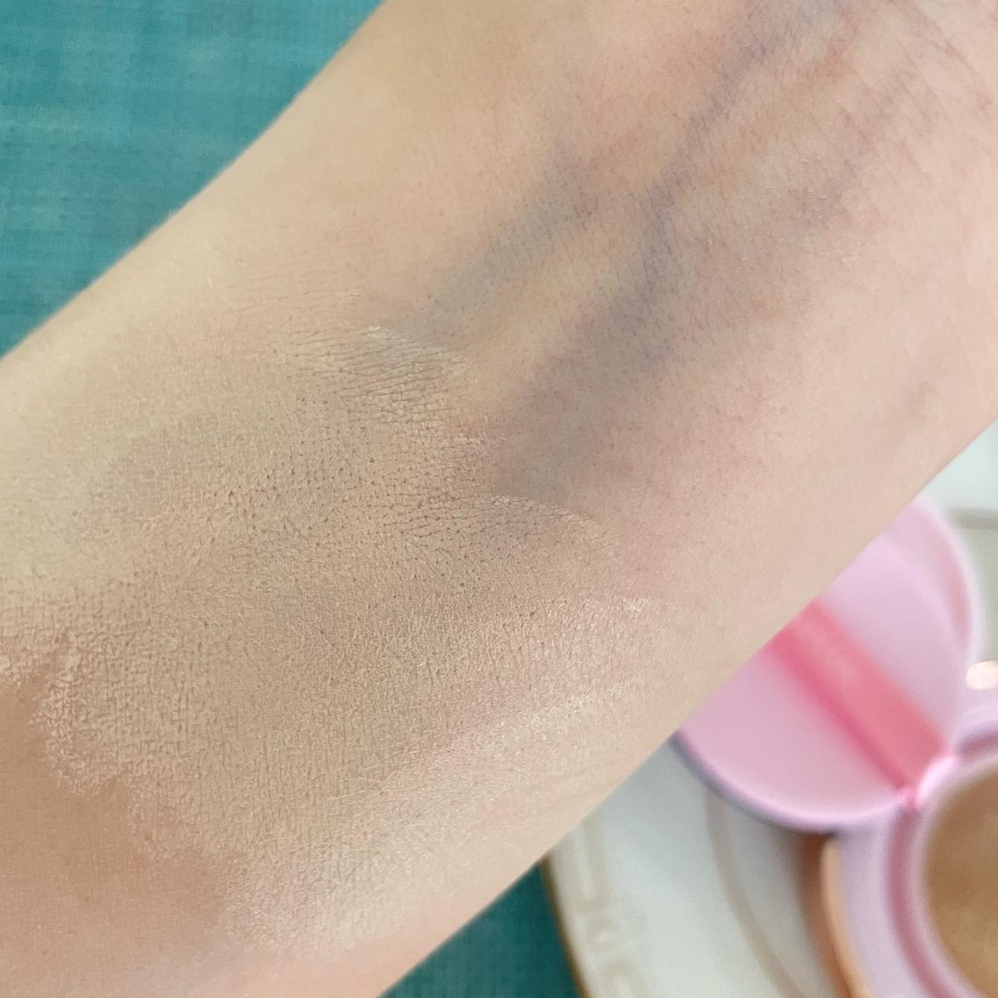 ピンクティーツリーカバーアップグロウクッション/APLIN/クッションファンデーションを使ったクチコミ(4枚目)