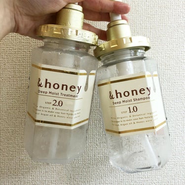 &honey Melty モイストリペア シャンプー1.0／モイストリペア ヘアトリートメント2.0/&honey/シャンプー・コンディショナーを使ったクチコミ（2枚目）