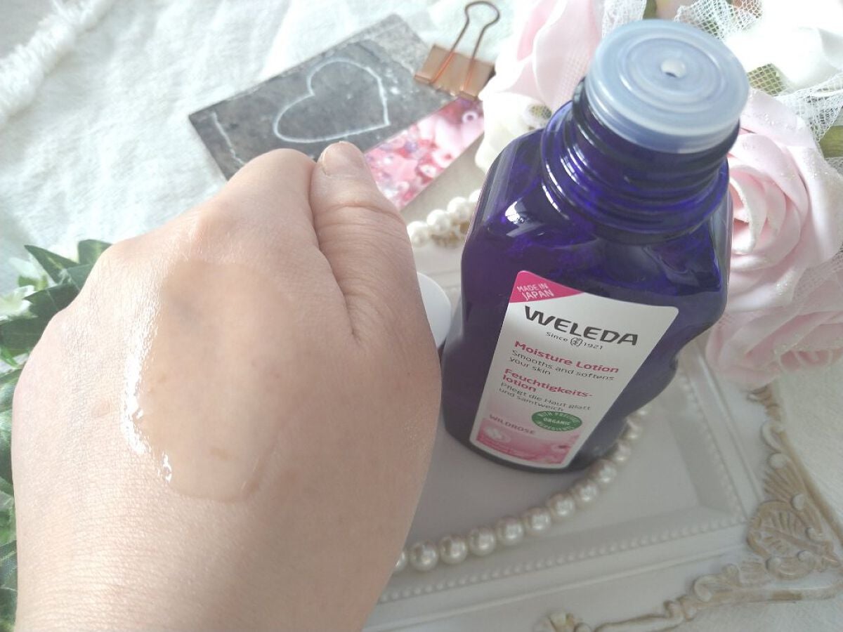 ワイルドローズ モイスチャーローション/WELEDA/化粧水を使ったクチコミ(5枚目)
