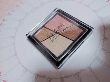 UR GLAM　VELVET EYE COLOR PALETTE コーラルブラウン/U R GLAM/アイシャドウパレットを使ったクチコミ（1枚目）