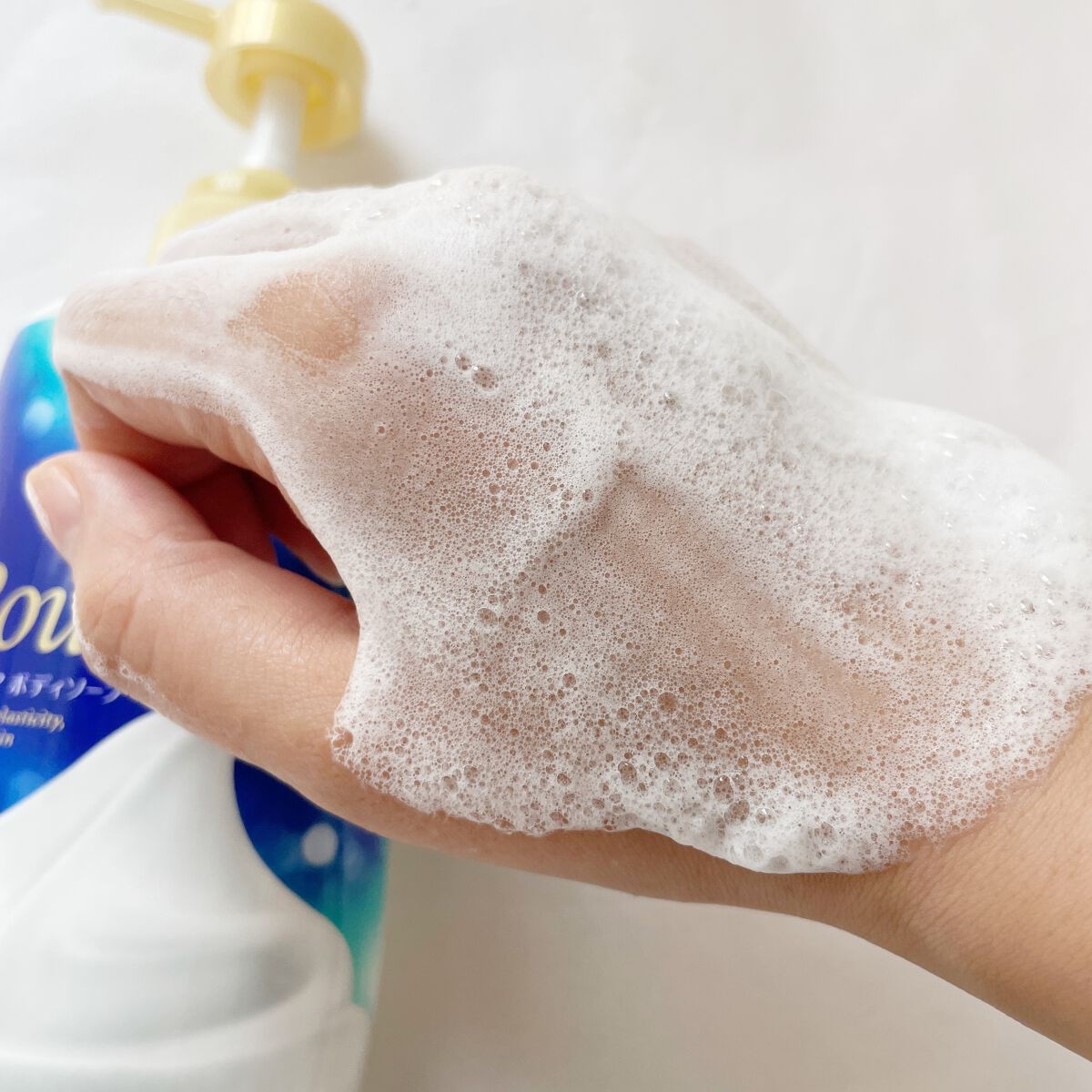 バウンシア ボディソープ ホワイトソープの香り/Bouncia/ボディソープを使ったクチコミ(6枚目)