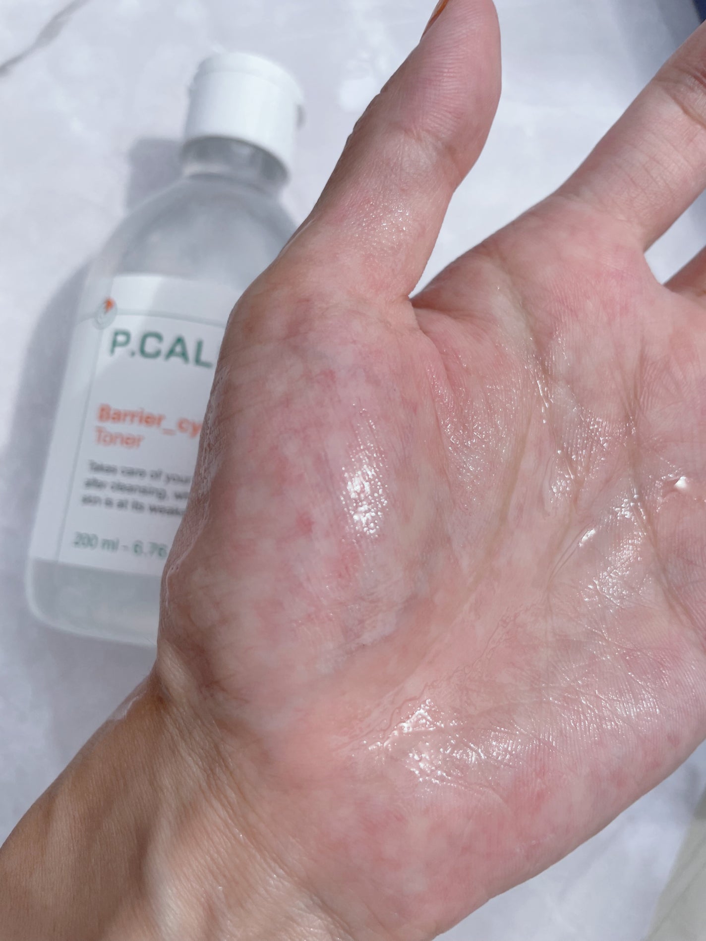 バリアサイクルトナー/P.CALM/化粧水を使ったクチコミ(3枚目)