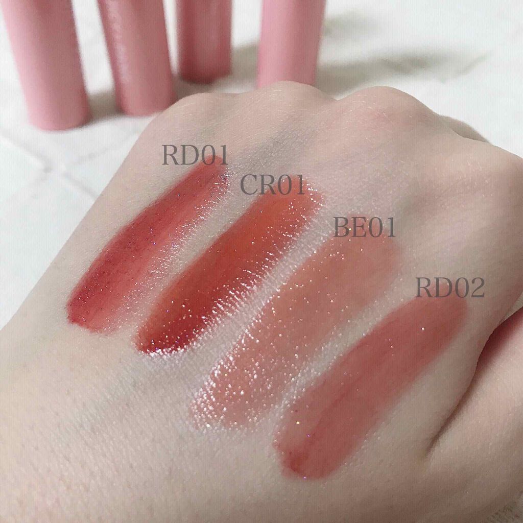 アピュー ジューシーパン スパークリングティント/A’pieu/口紅を使ったクチコミ（2枚目）